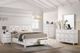 Bernards Nova II 3-Piece White Queen X Storage Full Bedroom Set-5