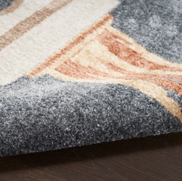 Nourison Home™ Astra Machine Washable 5' x 7' Sky Blue Area Rug-4