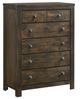 New Classic® Home Furnishings Blue Ridge 4-Piece Rustic Gray Eastern King Bedroom Set-3