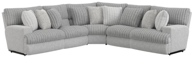 Catnapper® Abraxas 5-Piece Moonstruck Curved Manual Reclining Sectional-0