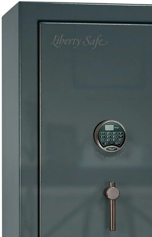 Liberty Safe Premium Home Forest Mist Gloss/Black Chrome 17 Electronic Gun Safe-2