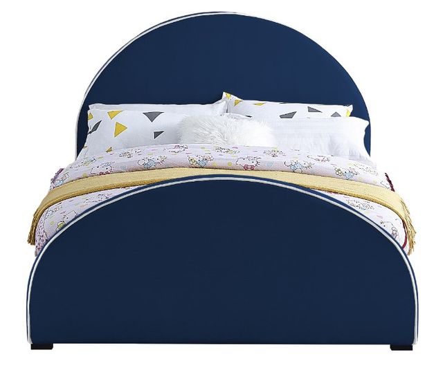 Meridian Furniture Brody Navy Full Bed-1