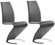Global Furniture USA D9002 2-Piece Gray Dining Chair Set-0