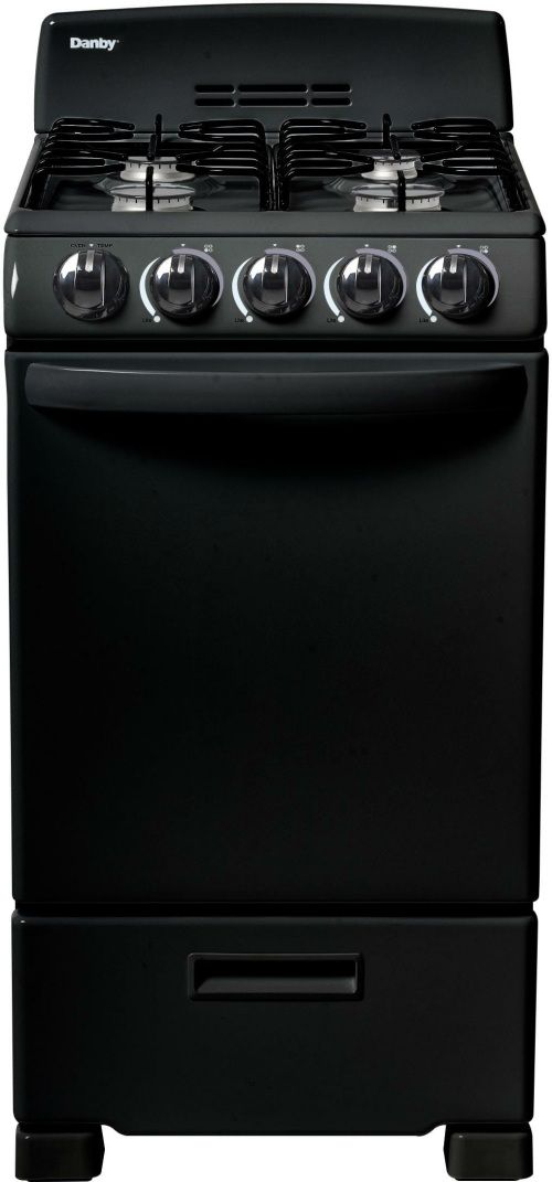 Danby® 20" Black Freestanding Gas Range BlvdHome