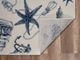 KAS Rugs Stella Ivory/Navy Coast 5'x8' Area Rug-3