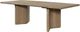 Bernards Linné Angled Double Pedestal Wheat Dining Table-0