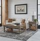 Liberty Furniture Americana Farmhouse 3-Piece Dusty Taupe Occasional Table Set-3