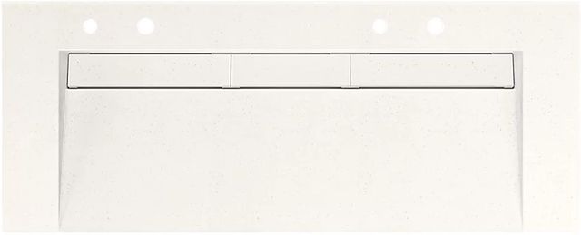 KOHLER® Constellation™ Arrow Root 60" Wall-Mount Trough Lavatory System and Stainless Steel Shroud-0