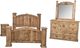 Vintage Furniture Casa 4-Piece Queen Panel Bedroom Set-0