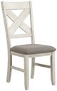 Bernards Homestead Gray/White Side Chair-0