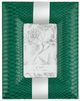 A & B Home Green Small Faux Croco Photo Frame-0