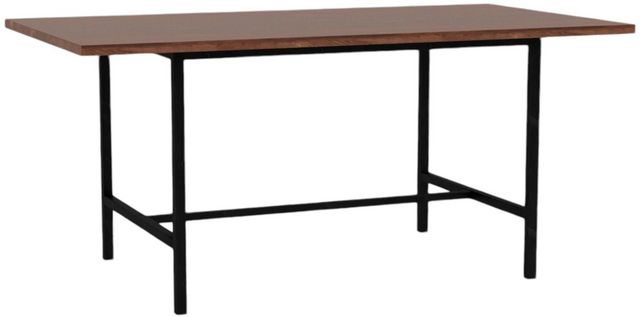 EQ3 Kendall 66'' Dining Table with Walnut Top