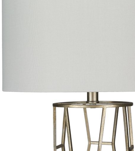 Surya Gavin Silver Table Lamp-3