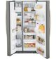 GE® 33" 23.0 Cu. Ft. Fingerprint Resistant Slate Side-by-Side Refrigerator-2