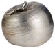 A & B Home Nolwenn Silver Large Apple Decorative Objects-0