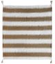 A & B Home Carson Brown/White Striped Throw Blanket-2