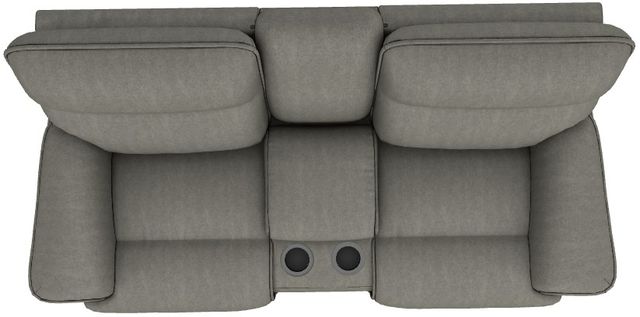 La-Z-Boy® Jay Flannel Power Reclining Loveseat with Console, Headrest, and Lumbar-3