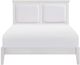 Homelegance® Seabright White Queen Panel Bed-1