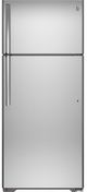GE® 18.0 Cu. Ft. Stainless Steel Top Freezer Refrigerator-0