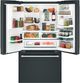Café™ 36" 22.2 Cu. Ft. Matte Black Counter Depth French Door Refrigerator-3