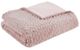 Olliix by Madison Park Olivia Blush Carved Serengeti Fur Throw-0