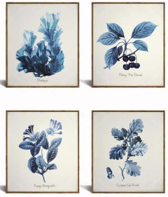 Classy Art 4-Piece Hand Painted Textured Wall Art Set-1