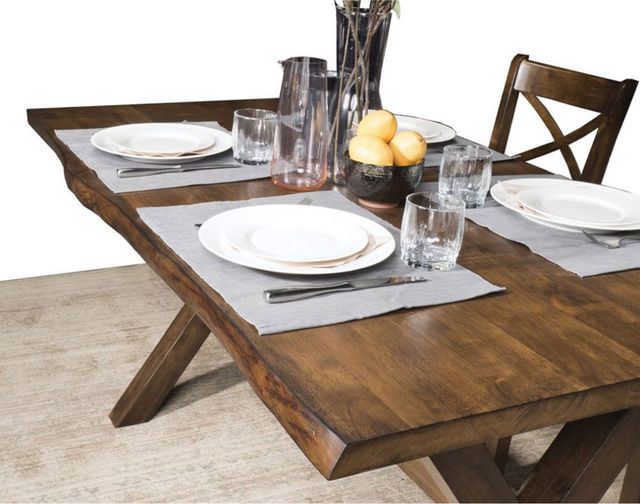 Mazin Furniture Pandora Warm Oak Brown Dining Table-1