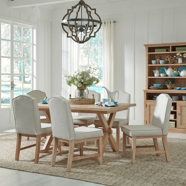 homestyles® Cambridge Whitewash Upholstered Dining Chairs-3