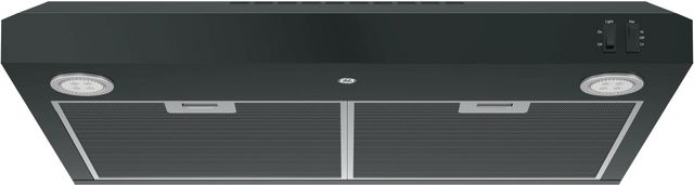 GE® Series 30" Black Under The Cabinet Hood-2