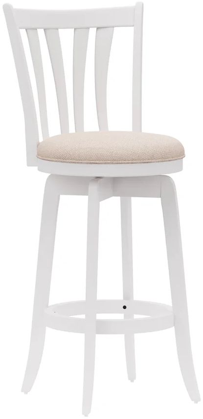HH2 Home Savana White/Cream Bar Height Stool-0