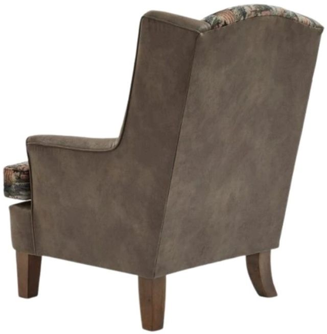 Best® Home Furnishings Customizable Field & Stream Home Andrea Wing Back Chair with Dark Walnut Legs-3