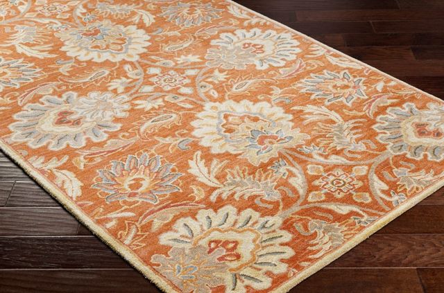 Surya Caesar Orange 5'x8' Area Rug-2