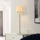 Stylecraft Capiz Aged Brass/Stainless Steel Slim Buffet Lamp-4