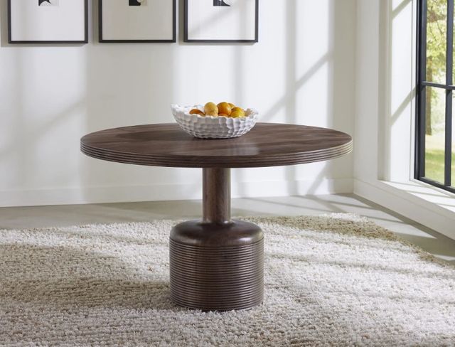 Modus Furniture Sunrise Liyana Natural Tan Round Dining Table-1