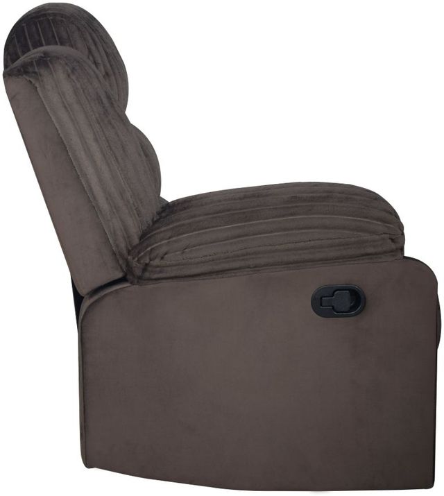 New Classic® Home Furnishings Willow Brown Dual Manual Reclining Loveseat-4