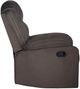 New Classic® Home Furnishings Willow Brown Dual Manual Reclining Loveseat-4