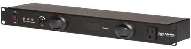Sanus® Component Series Black Power Conditioner-2