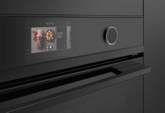 Fisher & Paykel Series 11 Minimal 30" Black Steam Oven-2