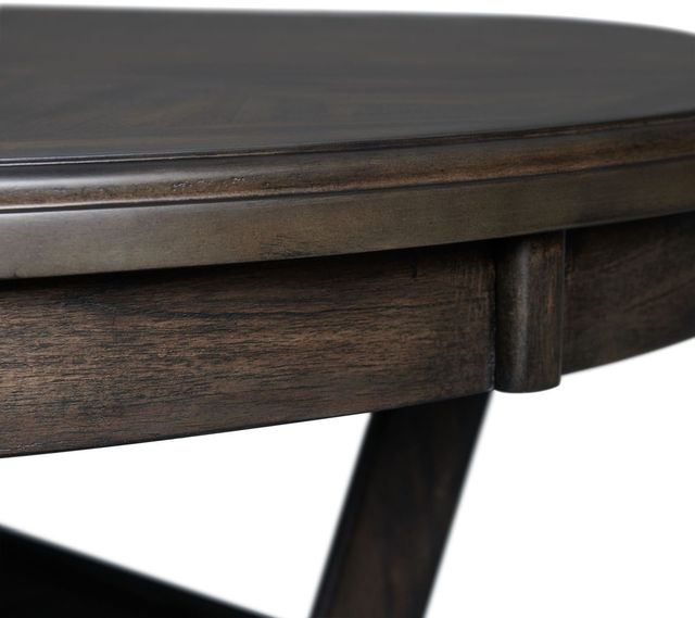 Elements International Amherst Dark Dining Table-3