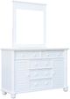 Cottage Creek Furniture Beachfront White Dresser-2