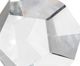 A & B Home Clear Polygon Crystal Decorative Accent-2