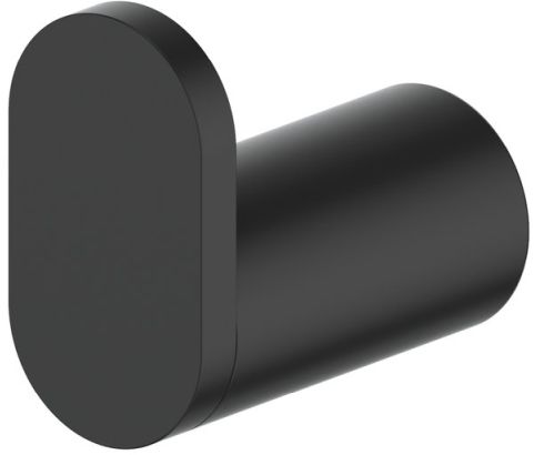 ZLINE Crystal Bay Matte Black Single Towel Bar-0