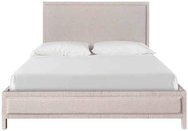 Universal Explore Home™ Oasis- Coastal Living Home Tidal Nomad Snow/White Rattan King Panel Bed-2