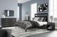 Signature Design by Ashley® Finch 5-Piece Black Full Panel Platform Bed Set-5