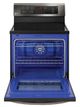 LG 30" Electric Single Oven Range-Black Stainless Steel-2