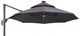 Furniture of America® Xico Gray Aluminum/Fabric Outdoor Patio Umbrella-0