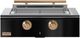 Caliber™ Rockwell 2-Burner Gloss Black Built-In Natural Gas Grill with Gold Hardware-0