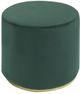 Kwality Imports 18253-OTT Green Ottoman-0