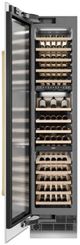 ZLINE Autograph Edition 18 in. 9 Cu. Ft. Triple Zone 68 Bottle Left Hinge Column Wine Cooler in White Matte with Polished Gold Accents-3