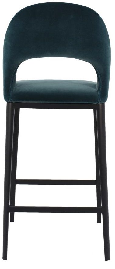 Moe's Home Collection Roger Teal Counter Stool-1